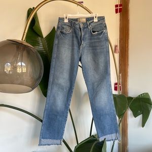 Free people straight leg jeans - size 27